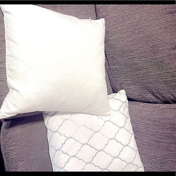 Bundle of 2 Large throw pillows - Picture 1 of 5